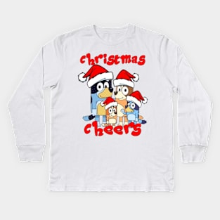 christmas eve Kids Long Sleeve T-Shirt